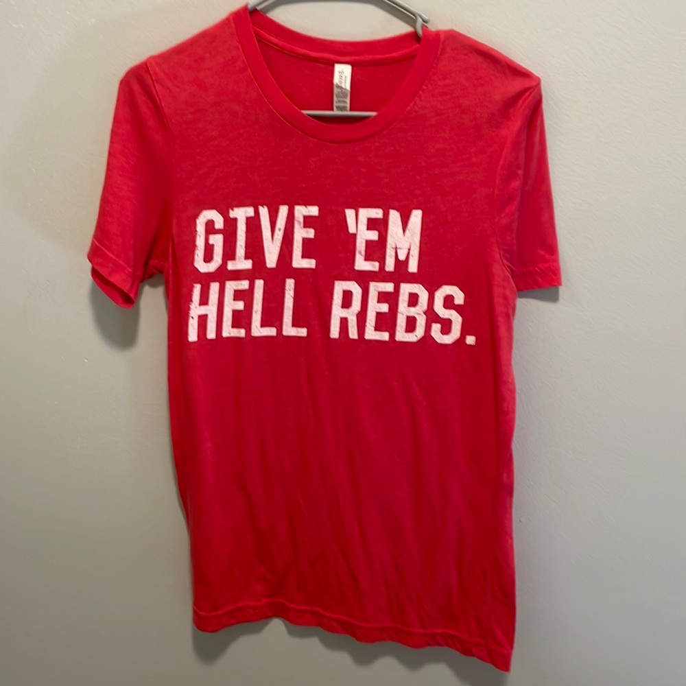 Give ‘em hell Rebs Ole Miss tee